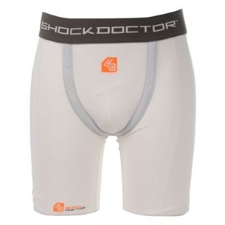 Shock Doctor 220 Core Compression Youth Shorts w/Cup Pocket
