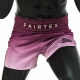 FAIRTEX MAROON FADE SHORTS-